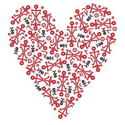 Heart Icon, 2006 (digital) by Thisisnotme - print
