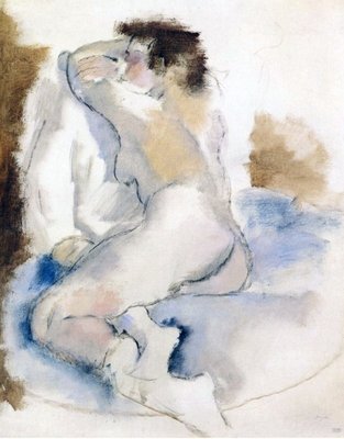 Fine Art Print of Germaine, 1929 by Jules Pascin