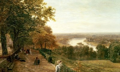Fine Art Print of Richmond Hill, London by George Vicat Cole