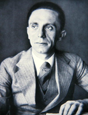 Fine Art Print of Portrait of Josef Goebbels, 1933 by German Photographer