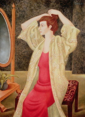Butterflies and Flowers, 1996 by Patricia O'Brien - print