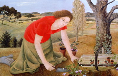 Summer Garden, 1990 by Patricia O'Brien - print