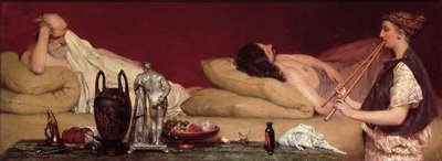Fine Art Print of The Siesta, 1868 by Sir Lawrence Alma-Tadema