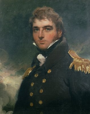 Fine Art Print of Portrait of Admiral Sir Charles Paget by Sir Thomas Lawrence