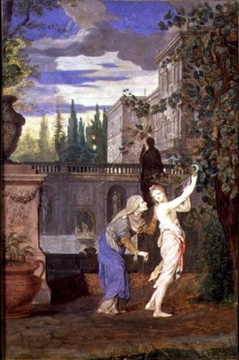 Fine Art Print of Vertumnus and Pomona by Joseph Werner