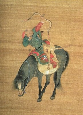 Fine Art Print of Kublai Khan by Liu Kuan-tao