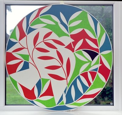 Dove, 1979 (acrylic on board) by Ron Waddams - print