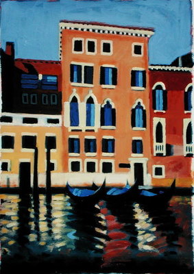 Fine Art Print of Canal Grande II by Sara Hayward