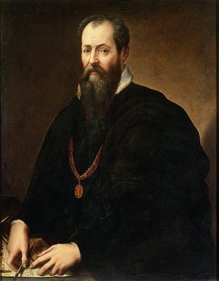 Fine Art Print of Self Portrait, 1566-68 by Giorgio Vasari