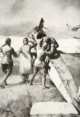 Fine Art Print of Mutual Respect and Courtesy of Gallant Men by English School
