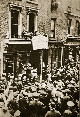 Fine Art Print of German Shop in London by English Photographer