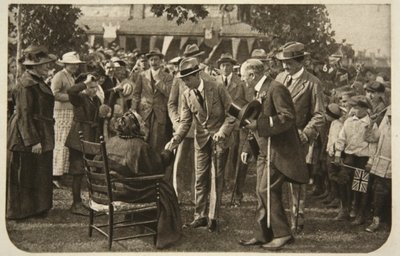 Fine Art Print of Prince Edward at Sudbury, from a photographic record of his trip to Canada, New Zealand and Australia, 1919-20 by Anonymous