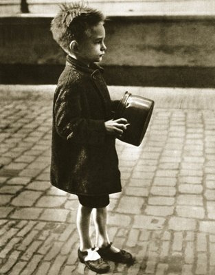 Fine Art Print of The hopeful child by Dutch Photographer