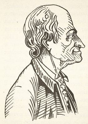 Fine Art Print of Voltaire, copy by Boris Mestchersky by French School
