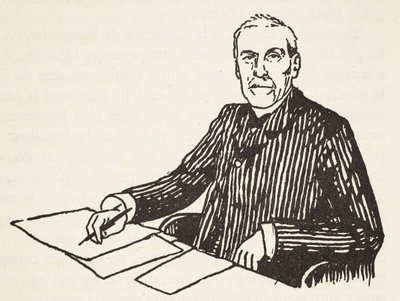 Fine Art Print of Emile Boutroux, copy by Boris Mestchersky by French School
