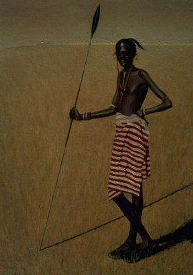 Sun God, 1990 (oil on canvas) by Tilly Willis - print