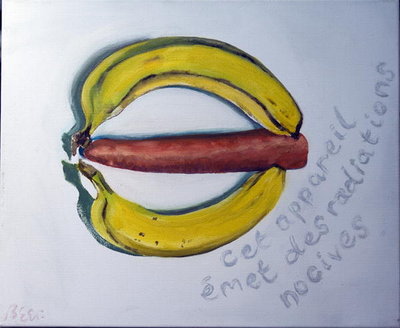 Fine Art Print of Cet Appareil Emet des Radiations Nocives, July 2004 by Vanilla Beer