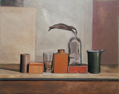 Still Life with Passion Pods (oil on canvas) by William Packer - print