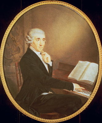 Fine Art Print of Joseph Haydn c.1795 by Johann Zitterer