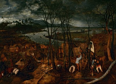 The Gloomy Day - Spring, 1559 by Pieter the Elder Bruegel - print
