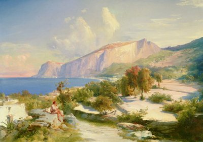 The Marina Grande, Capri, c.1829 by Karl Blechen - print