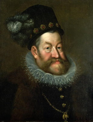 Rudolf II (1552-1612), 1600-3 by Johann or Hans von Aachen - print