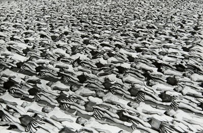 Fine Art Print of Parade of the Young Communists, Moscow by Russian Photographer