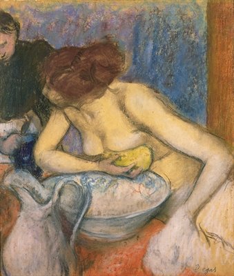 The Toilet, 1897 (pastel) by Edgar Degas - print