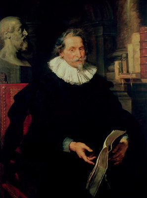Portrait of Ludovicus Nonnius (c.1553-1645/6) c.1627 (oil on panel) by Peter Paul Rubens - print