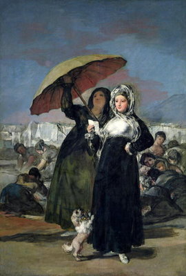 The Letter or, The Young Women, c.1814-19 (oil on canvas) by Francisco Jose de Goya y Lucientes - print