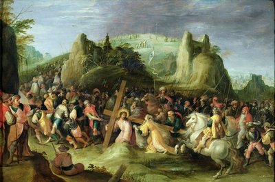 Fine Art Print of Christ on the Road to Calvary by Frans II the Younger Francken