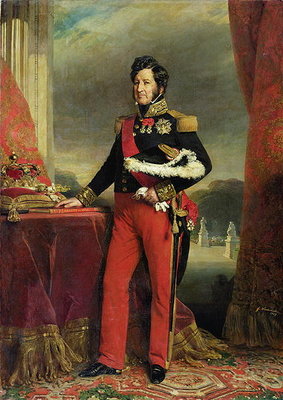 Louis-Philippe I (1773-1850), King of France (oil on canvas) by Franz Xaver Winterhalter - print
