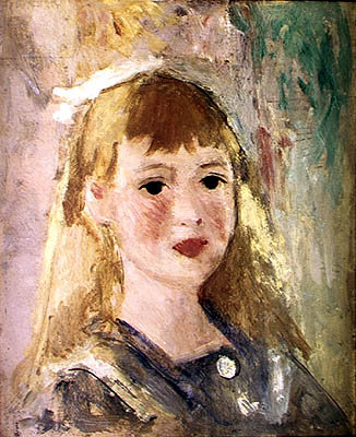 Lucie Berard (oil on canvas) by Pierre Auguste Renoir - print