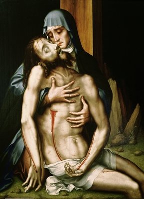 Fine Art Print of Pieta by Luis de Morales