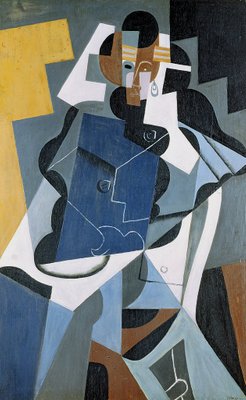 Fine Art Print of Figure of a Woman, 1917 by Juan Gris