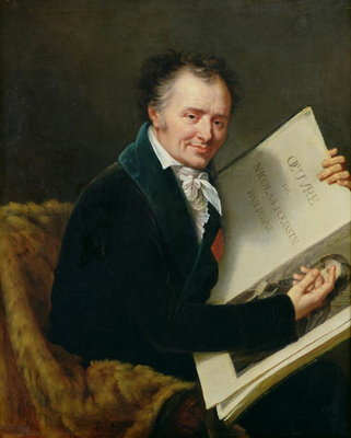 Fine Art Print of Portrait of Dominique Vivant by Robert Lefevre