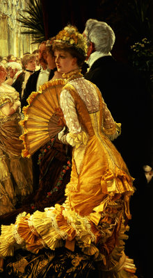 The Ball, c.1878 (oil on canvas) (see 146952) by James Jacques Joseph Tissot - print