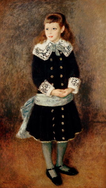 Marthe Berard, 1879 (oil on canvas) by Pierre Auguste Renoir - print