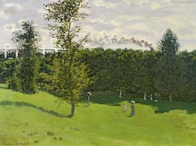 The Train in the Country, c.1870-71 (oil on canvas) by Claude Monet - print