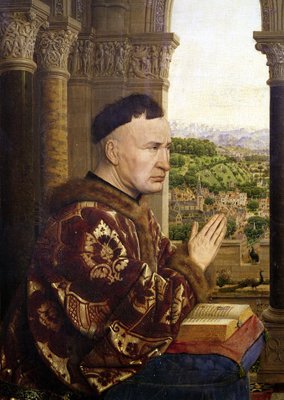 Fine Art Print of The Rolin Madonna by Jan van Eyck