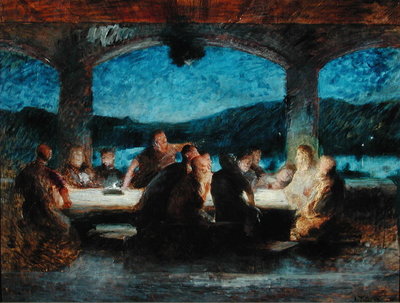 Fine Art Print of The Last Supper by Jean Alexandre Joseph Falguiere
