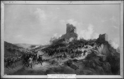 Fine Art Print of Taking of Laghouat by General Pelissier by Jean Adolphe Beauce