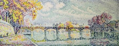 Fine Art Print of The Pont des Arts, 1928 by Paul Signac