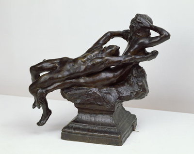 Love Fleeing, 1881 (bronze) by Auguste Rodin - print