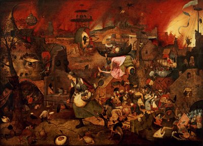 Dulle Griet (Mad Meg) 1564 (oil on canvas) by Pieter the Elder Bruegel - print