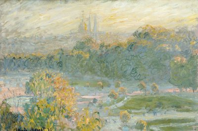 The Tuileries (study) 1875 (oil on canvas) by Claude Monet - print
