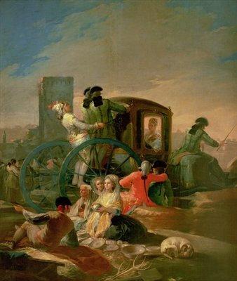 The Pottery Vendor, 1778 (oil on canvas) by Francisco Jose de Goya y Lucientes - print