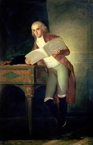 Don Jose Alvarez de Toledo y Gonzaga, XIII Duque de Alba and XI Marques de Villafranca, 1795 (oil on canvas) by Francisco Jose de Goya y Lucientes - print