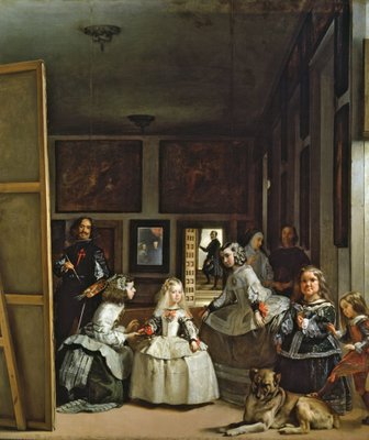 Las Meninas or The Family of Philip IV, c.1656 (oil on canvas) by Diego Rodriguez de Silva y Velazquez - print