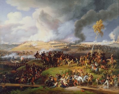 Battle of Moscow, 7th September 1812, 1822 (oil on canvas) by Louis Lejeune - print